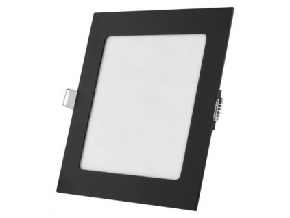 217324 led vestavne svitidlo nexxo ctvercove cerne 12 5w se zmenou cct