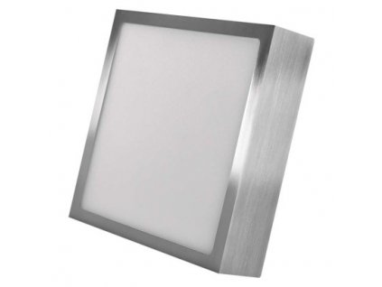 LED přisazené svítidlo NEXXO, čtvercové, stříbrné, 12,5W, se změnou CCT