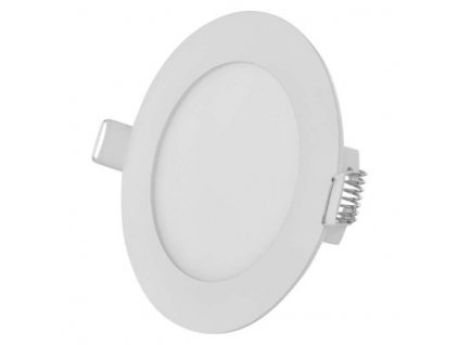 217361 led vestavne svitidlo nexxo kruhove bile 7w tepla bila