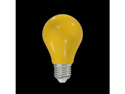 211182 led zarovka oranzova led a60 230 240v 1w colourmax e27 oranzova