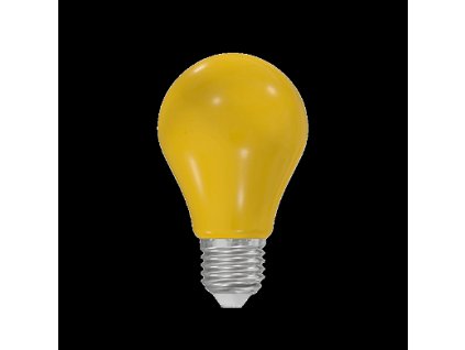 LED žárovka (oranžová) LED A60 230-240V 1W COLOURMAX E27 ORANŽOVÁ