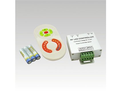 211243 prislusenstvi k led osvetleni led cct controller dc12 24v 2x5a plus ovladac bily plus3aaa blistr
