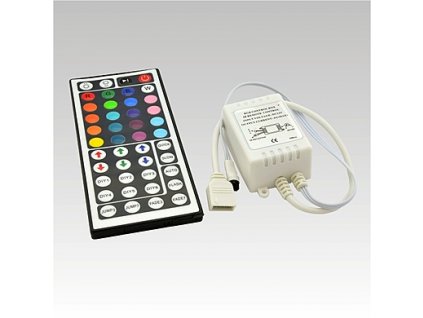 211244 prislusenstvi k led osvetleni led ir rgb controller dc12v 3x2aplus44 tlac klavesnice