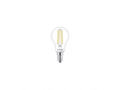 #PHILIPS LED lustre.filam. P45 5W/40W E14 2700K 470lm Dim 15Y BL