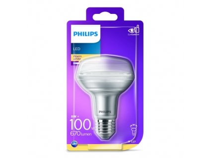217451 led cla 100w r80 e27 ww 36d nd rf srt4 philips