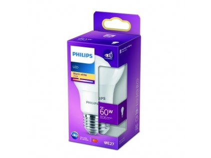 Philips LED 60W A60 E27 WW FR ND 1PF/10