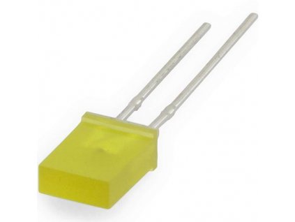158373 led 2x5x7mm zluta difuzni