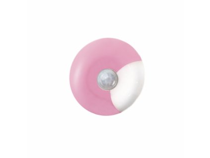 177567 led detska nocni lampicka do zasuvky ufo 0 4w 230v 6000k soumrakovy senzor ruzova