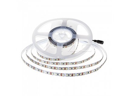 LED pásek SAMSUNG čip - záruka 5 let, 5m reel, cena za 1 metr LED Strip SAMSUNG 2835 120 LED 12V 12W/1200lm IP20 4000K,  VT-5-120, 5m reel, price for 1m