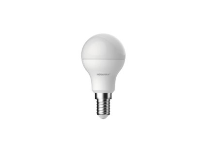 218543 megaman led lustre p45 7 8w 60w e14 2800k 810lm nondim 15y opal