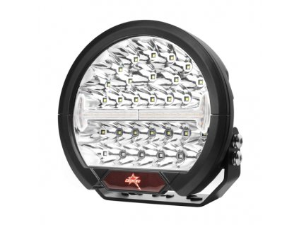 LED světlo kulaté s pozičním a výstražným světlem, 141W, ECE R7/R10/R112