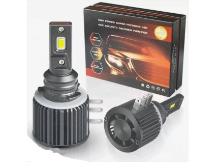 LED H15 12V 6500lm set bílá sada CANBUS TOP