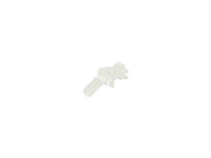 221732 svetlovod pro led 3mm celo plochy uhlova s upevnenim do pcb