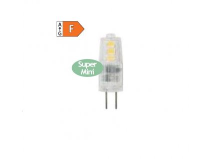 SMD LED Mini Capsule čirá 1,5W/G4/12V AC-DC/3000K/150Lm/360°