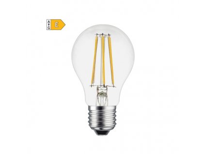 LED Filament žárovka čirá A60 8W/230V/E27/4000K/1010Lm/360°