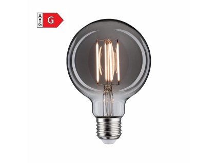 LED Globe Filament žárovka Smoky G95 8W/230V/E27/1800K/400Lm/360°