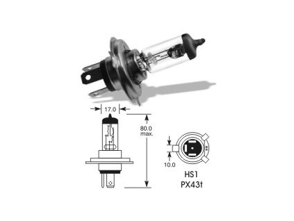 169109 12v hs1 35 35w px43t elta