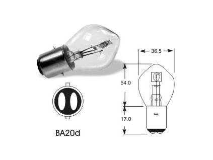 6V 15-15W Ba20d, Elta