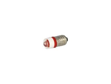 100 zarovka led cervena e10 24vdc 24vac