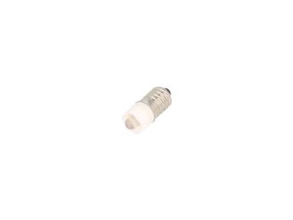 101 zarovka led bila e10 24vdc 24vac