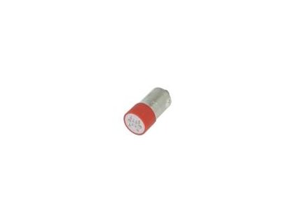 140 zarovka led cervena ba9s 230vac