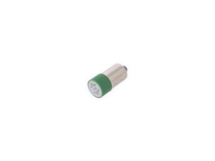 141 zarovka led zelena ba9s 24vdc 24vac