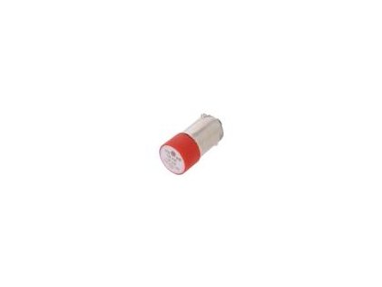 142 zarovka led cervena ba9s 24vdc 24vac