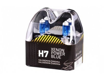 Žárovky H7 12V 100W XENON POWER BLUE v krabičce 2ks