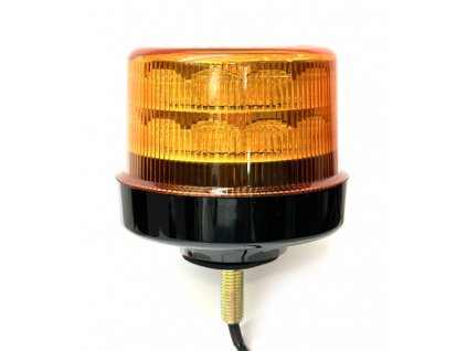 maják LED na šroub 12V-24V oranžový 24 LED*1W