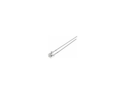 1180 led 4 8mm bila studena 500 1120mcd 100 celo vypoukle 2 84v