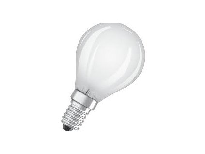 Obyčejná iluminační žárovka matná E14 60W 230V