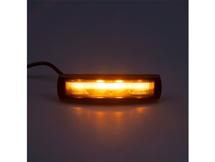PREDATOR 6x3W LED, 12-24V, oranžový, ECE R65