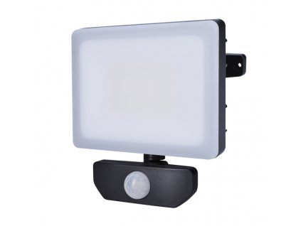 224588 solight led reflektor quick se sensorem 30w 2550lm 4000k ip44 cerny