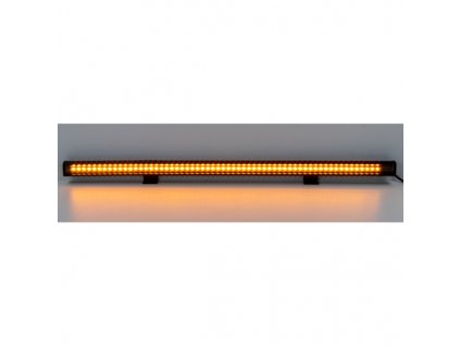 Gumové výstražné LED světlo vnější, oranžové, 12/24V, 540mm