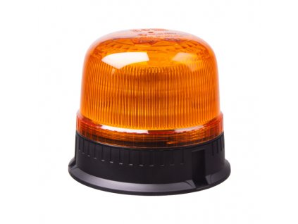 LED maják, 12-24V, 24xLED oranžový, pevná montáž, ECE R65