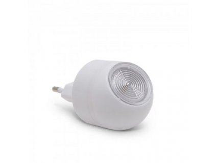 LED noční směrová lampička 1W/230V se světelným senzorem a otočnou hlavou