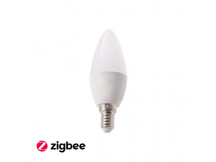 SMART LED žárovka E14 Zigbee RGBCCT ZB5W - RGB + Teplá bílá