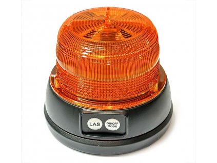 225427 majak led bateriovy magnet oranzovy 16led1w
