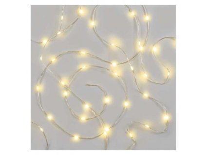 225798 led vanocni nano retez 16 m venkovni i vnitrni tepla bila casovac