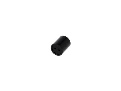 Distanční podložka LED Øprům: 7,5mm ØLED: 5mm Dl: 6mm černá