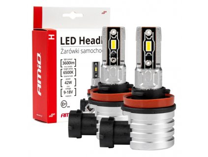 LED žárovky H8/H9/H11 1800 LM 2ks