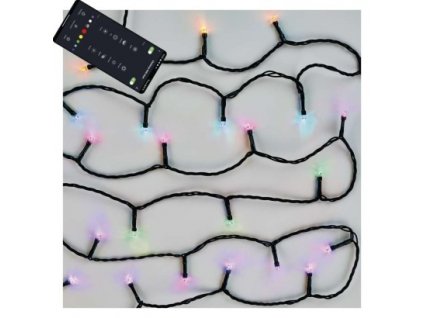 226722 gosmart led vanocni retez 8 m venkovni i vnitrni rgb programy casovac wifi