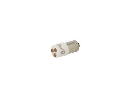 228906 kontrolka led ba9s t10 bila plast 230vac 2060c