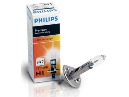 1606 autozarovka philips h1 vision 12v 12258prc1