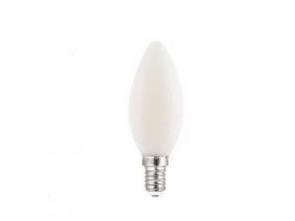 Retro LED Filament Candle Frost žárovka 4W/230V/E14/4000K/400Lm/360°