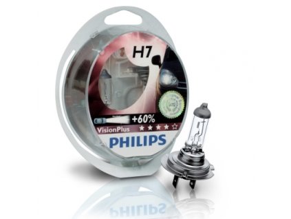 Philips H7 VisionPlus +50% 12V krabička 2ks