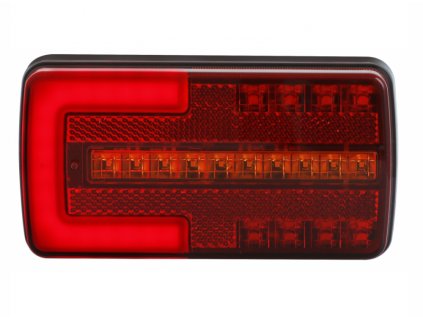 Světlo zadní sdružené LED L/P 12/24V neonové s  dynamickým blinkrem