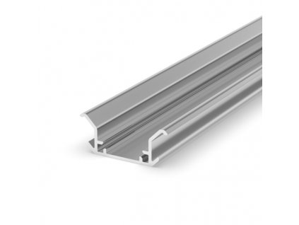 230145 led profil p11 3 pochozi rohovy stribrny profil bez krytu 1m