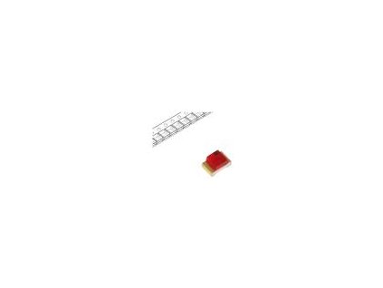 LED SMD 0805 red 5÷12mcd 2x1.25x1.1mm 120° 2÷2.5V 20mA 105mW
