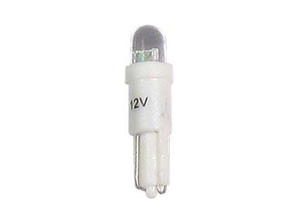 13901 zarovka led t5 12v 0 25w bila